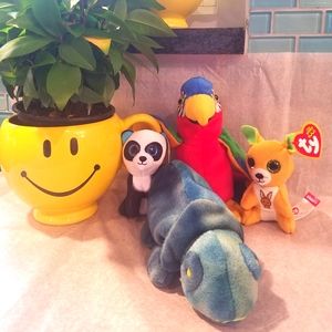 4 Collectibles beanies Ty